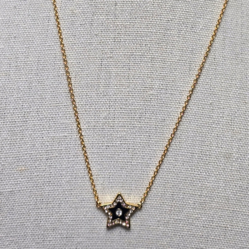 Tory Burch Gold Kira Star Pendant Necklace